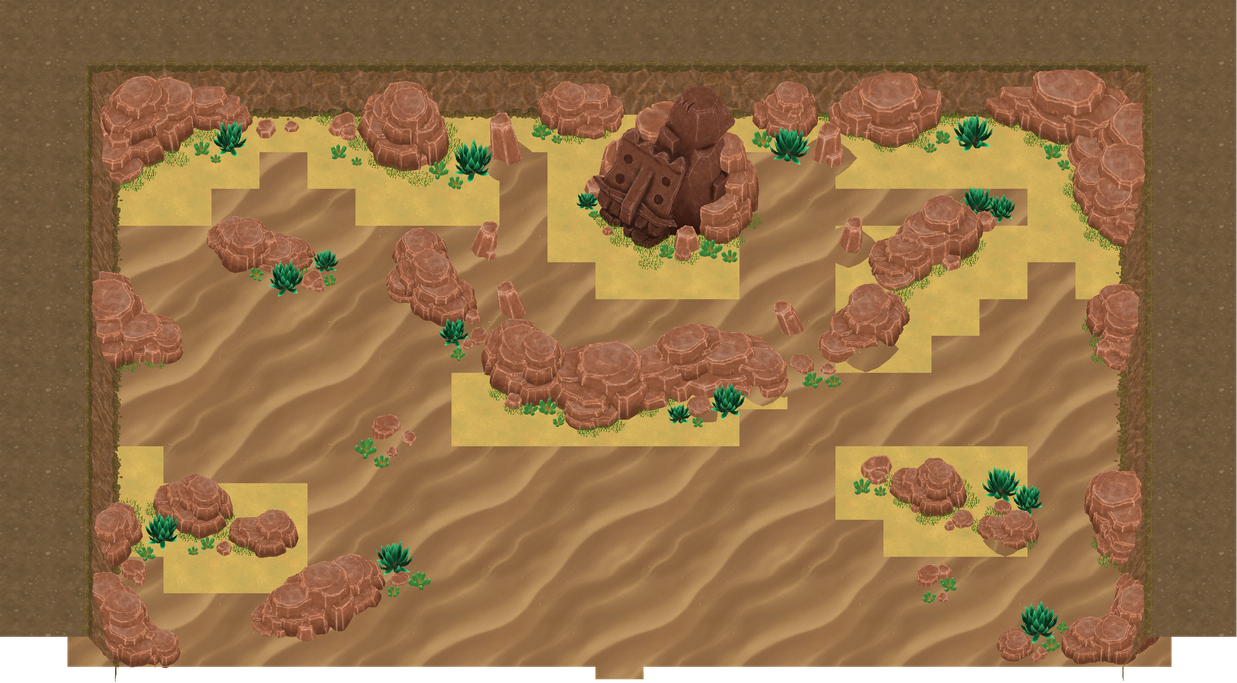 Big Bluff Cavern map