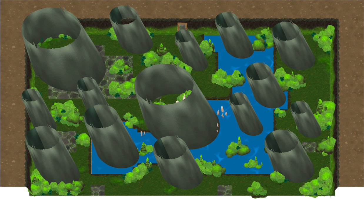Bogsunk Cavern map