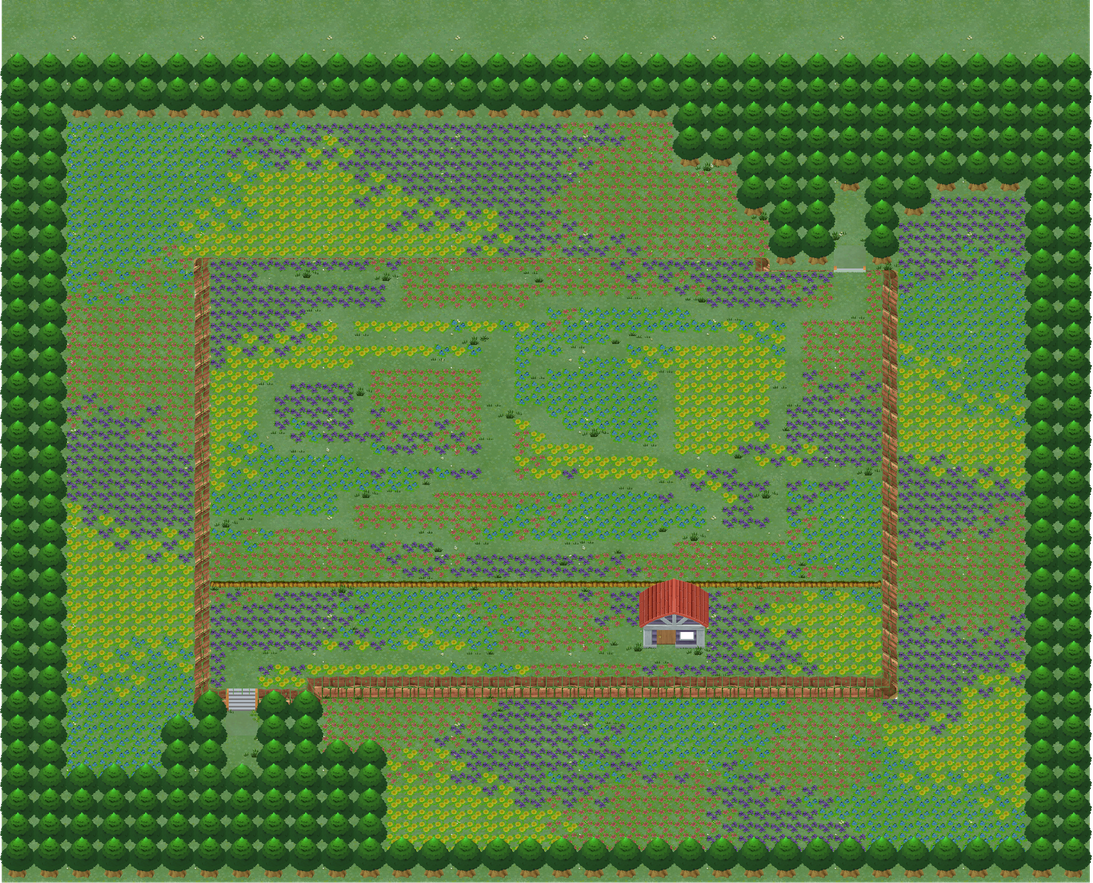 Floaroma Meadow map