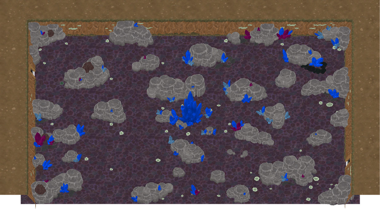 Stargleam Cavern map