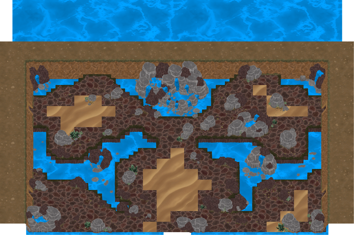 Typhlo Cavern map