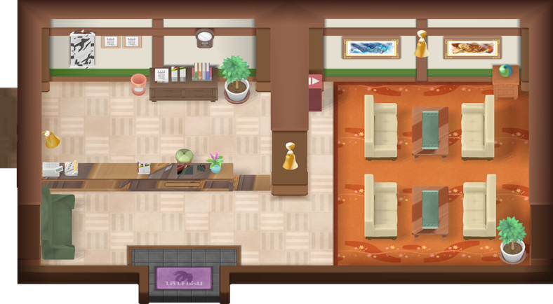 Celadon Inn map