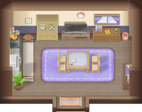 House in Lavender map