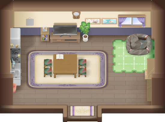 Mr. Fuji's House map