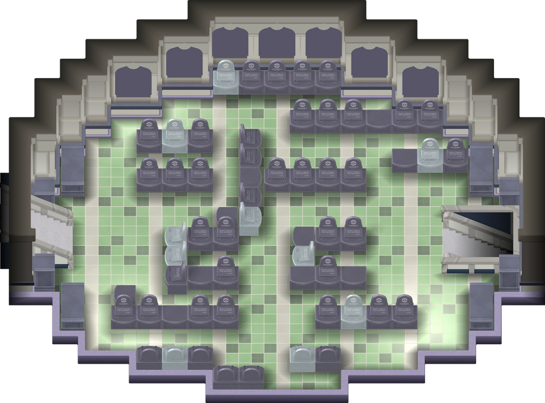 Pokemon Tower 4F map