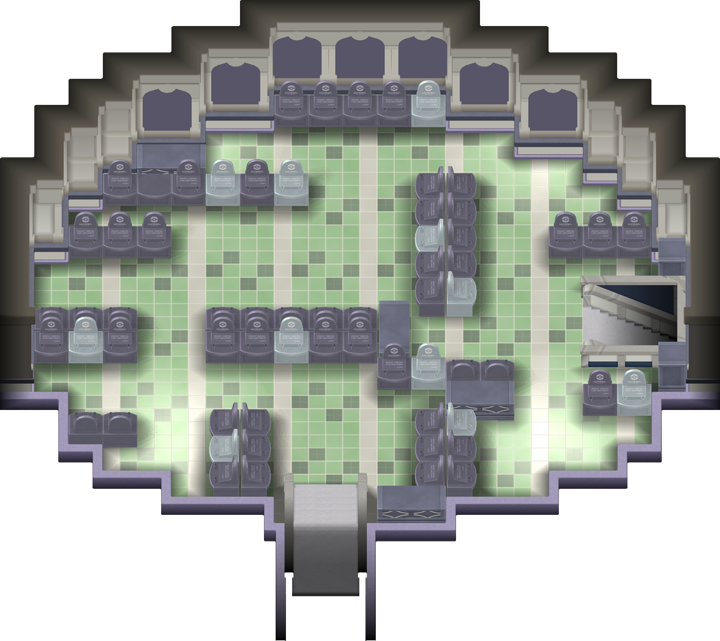 Pokemon Tower 6F map