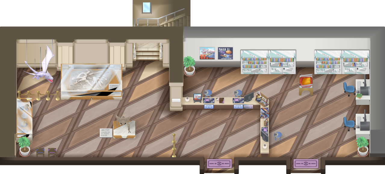 Pewter Museum 1F map