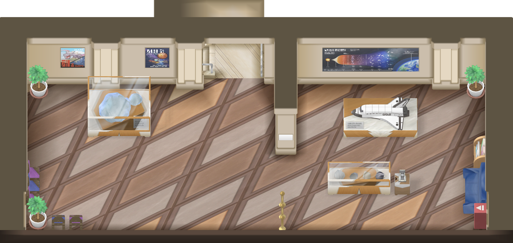 Pewter Museum 2F map
