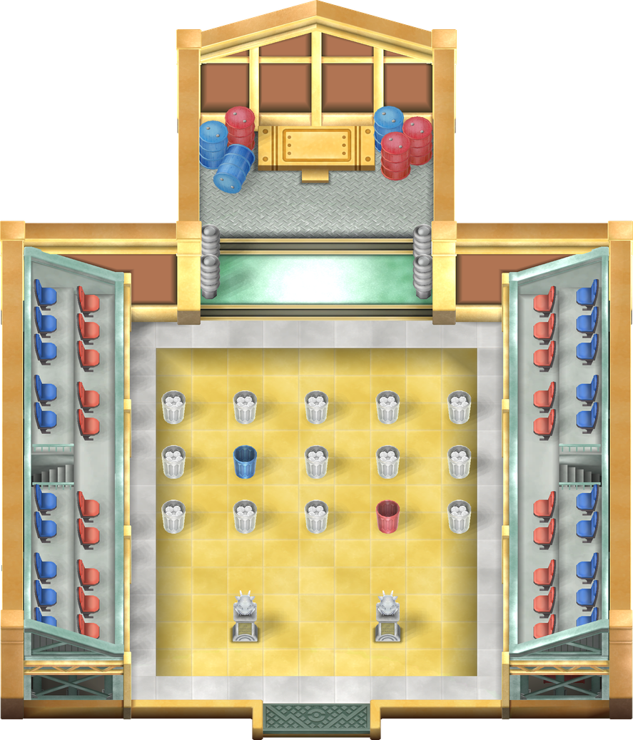 Vermilion City Gym map