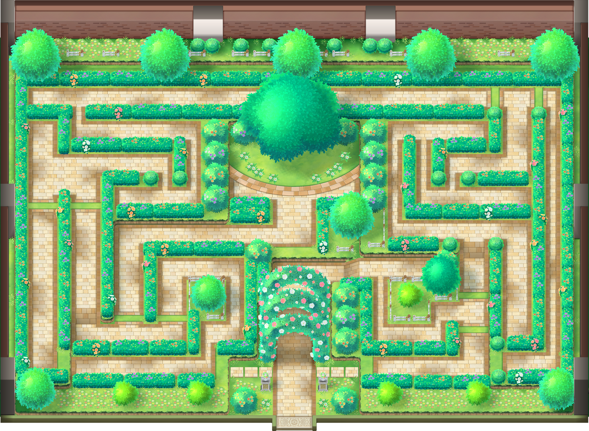 Celadon City Gym map