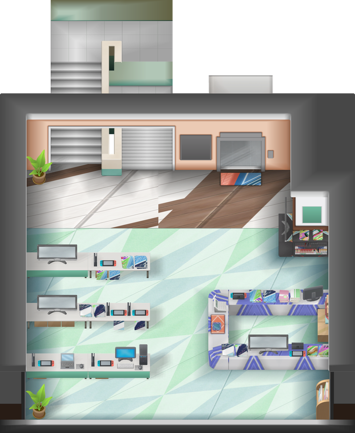 Celadon Dept. Store 3F map