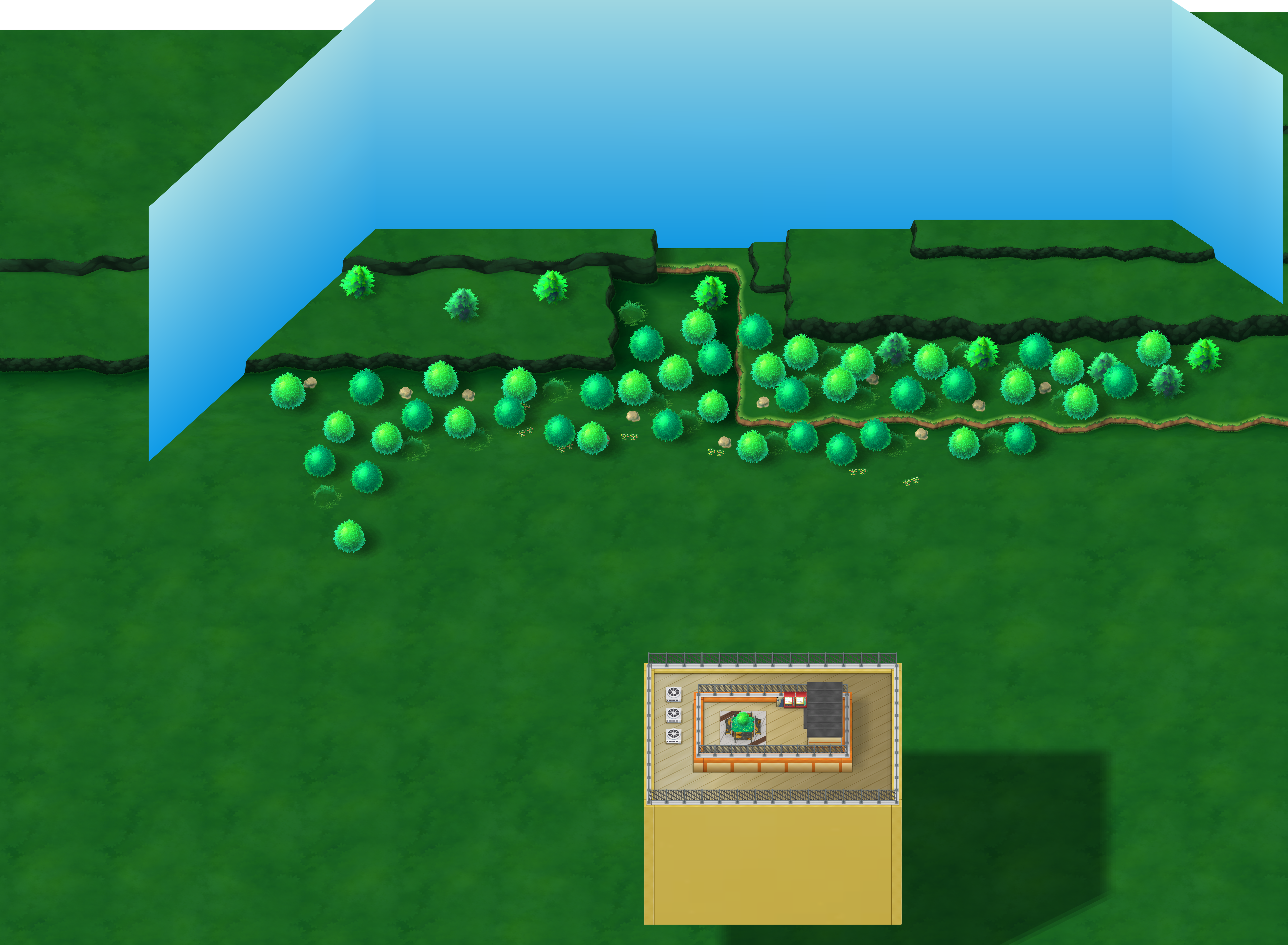Celadon Dept. Store: Rooftop map