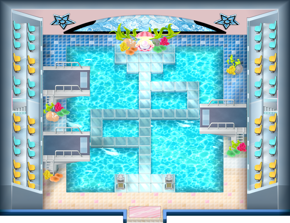 Cerulean City Gym map