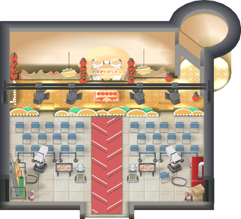 Cinnabar Island Gym map