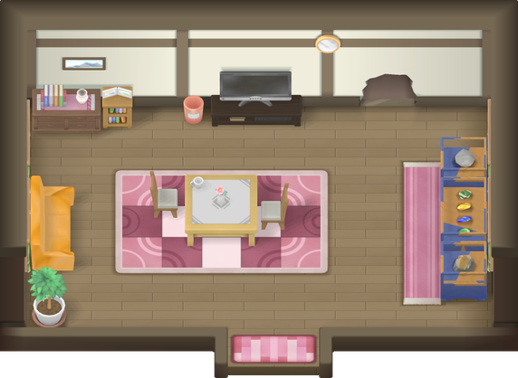 Fuchsia warden's room map