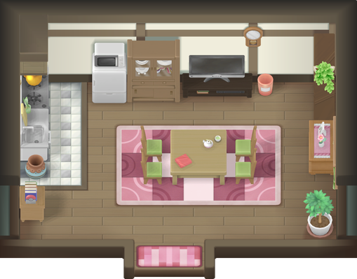 House in Fuchsia map