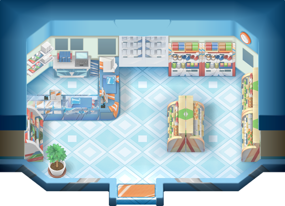 Poke Mart map