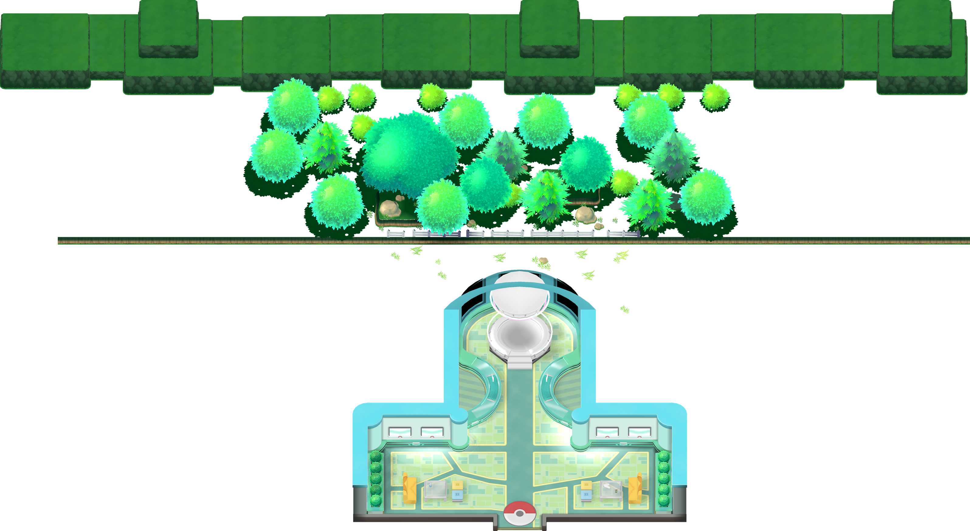 Safari Zone Gate map
