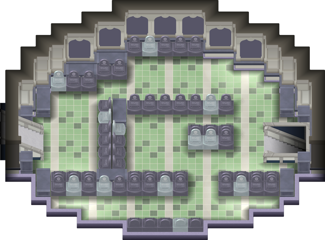 Pokemon Tower 2F map