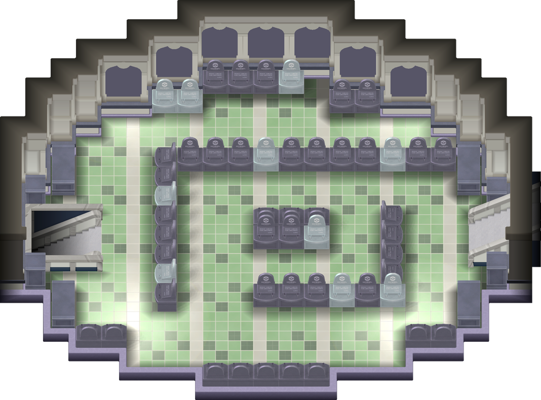 Pokemon Tower 3F map