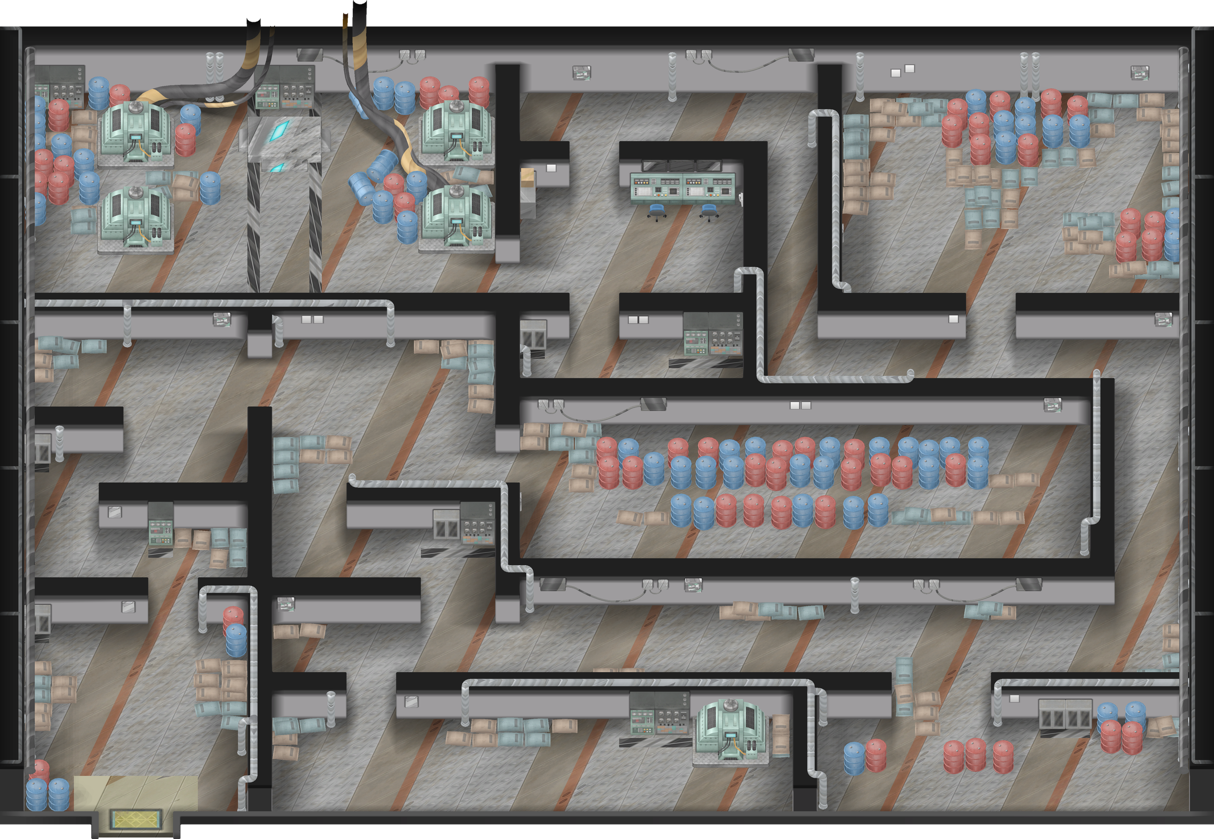 Power Plant map
