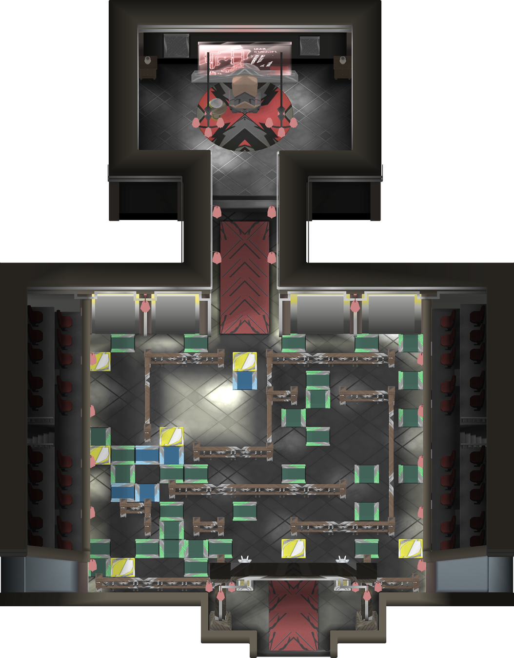 Viridian City Gym map