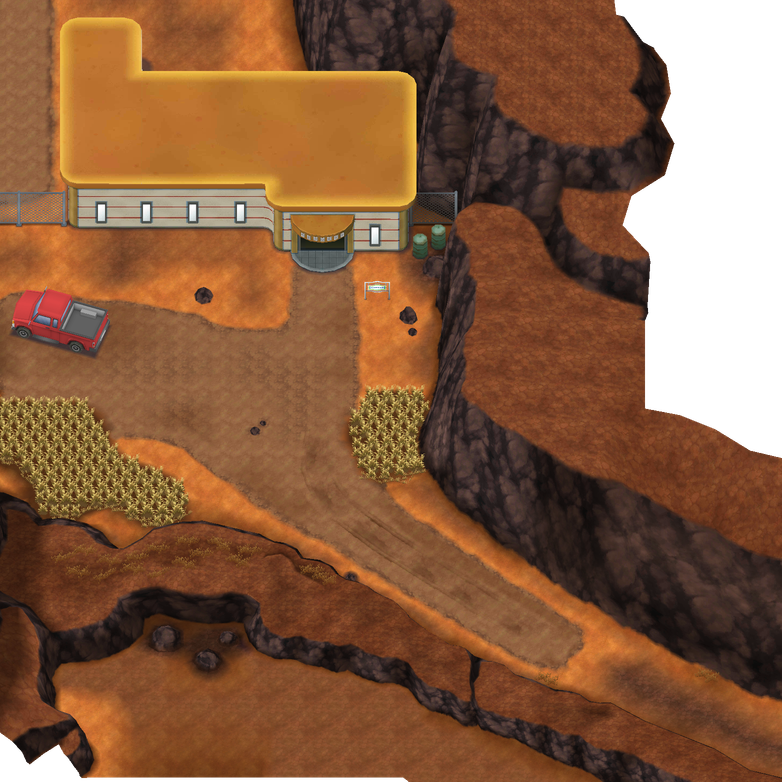 Blush Mountain map