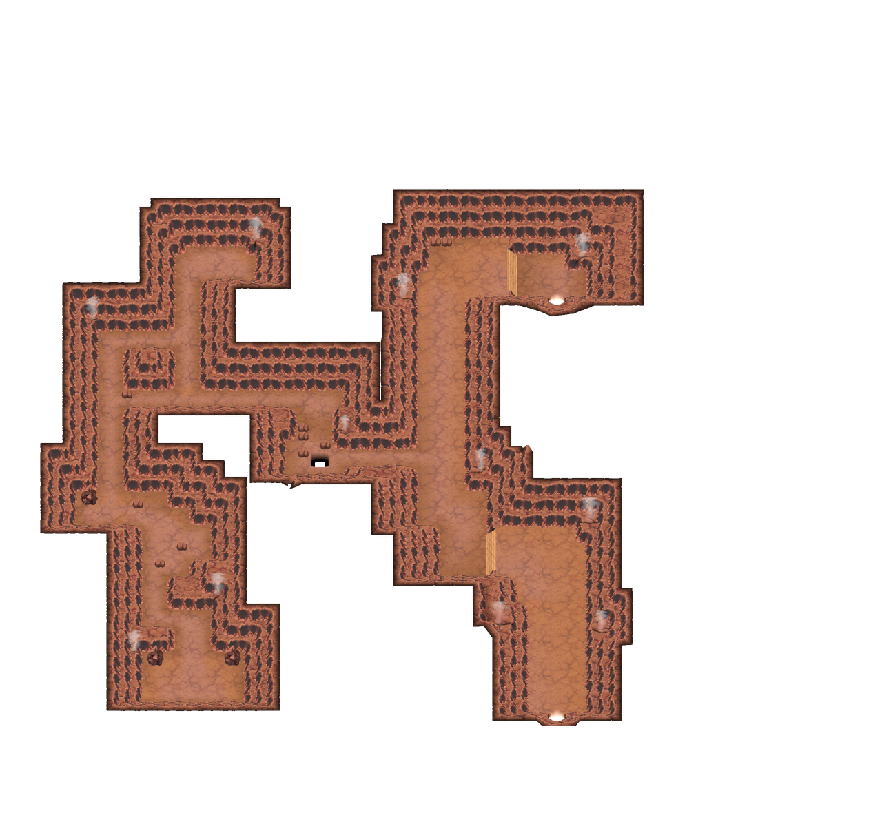 Fiery Path map