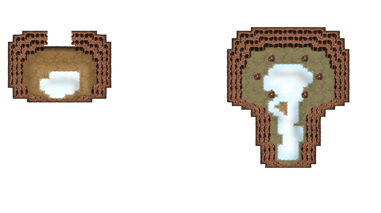 Island Cave map
