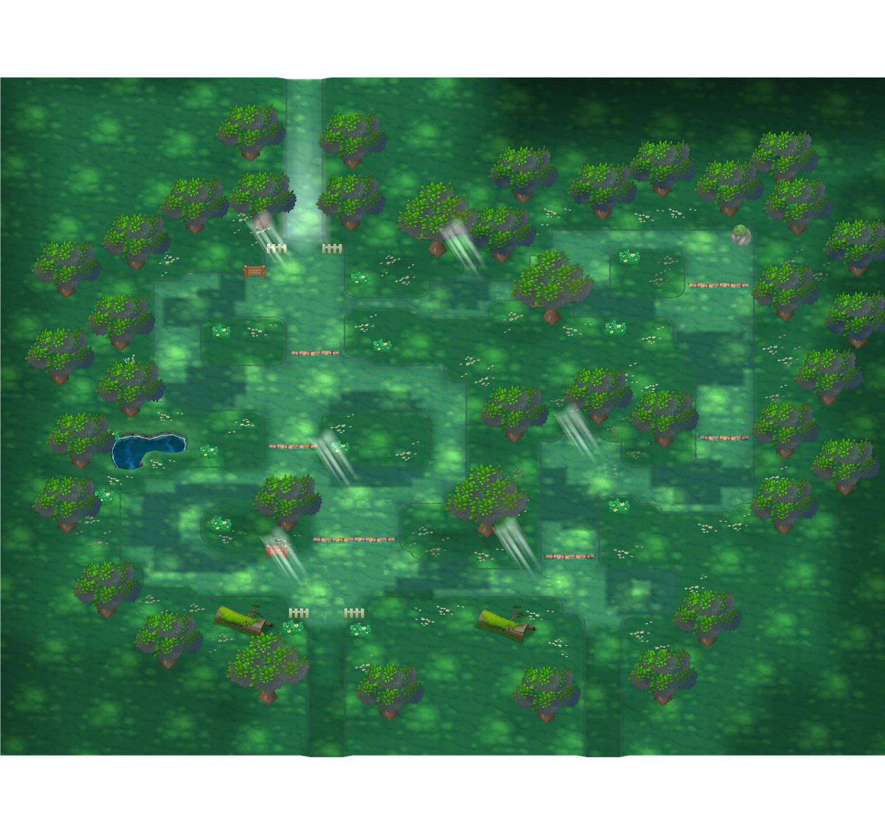Petalburg Woods map