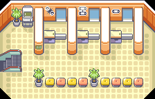 Pokemon Center 2F map