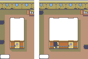 Corridors 1F map