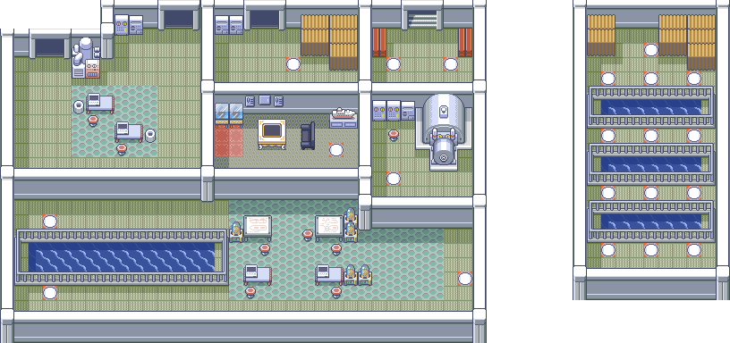 B1F map
