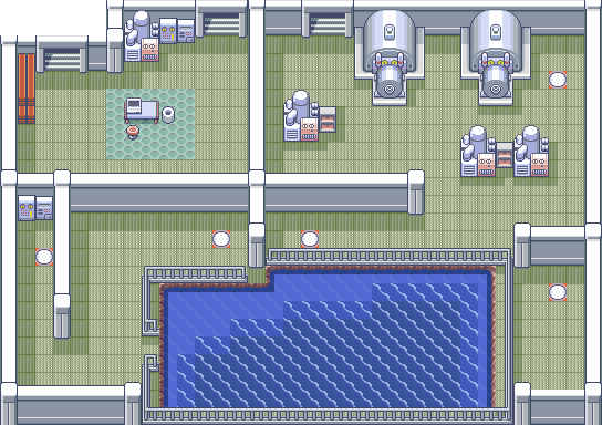 Magma Hideout B2F map