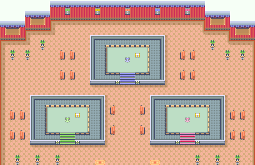 Contest Hall map