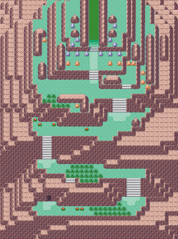 Mt Pyre Exterior map