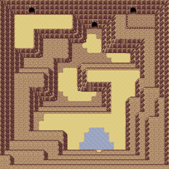 Low Tide Entrance Room map