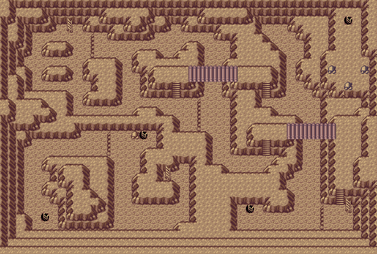 B1F map