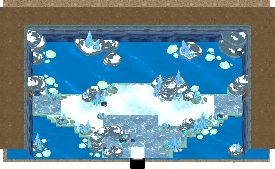 Icy Cave map
