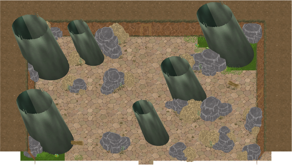 Spacious Cave map