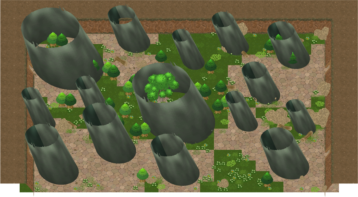 Sunlit Cavern map