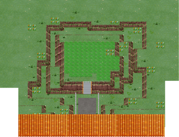 Trophy Garden map