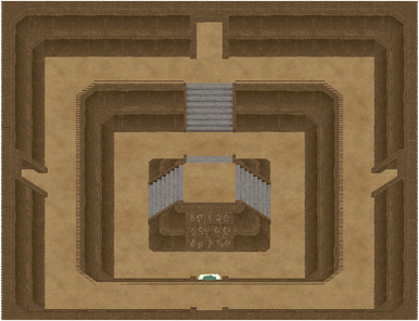 Turnback Cave map