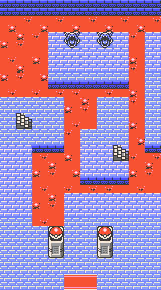 Blackthorn Gym 1F map