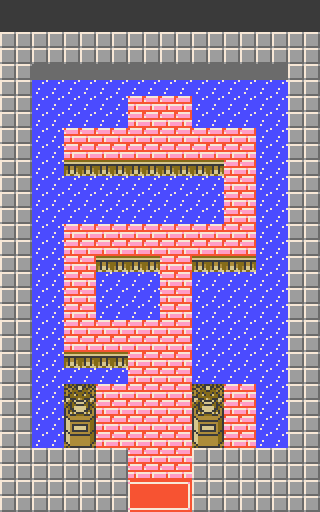Cerulean Gym map