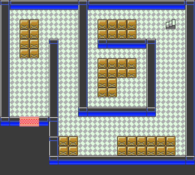 Warehouse map