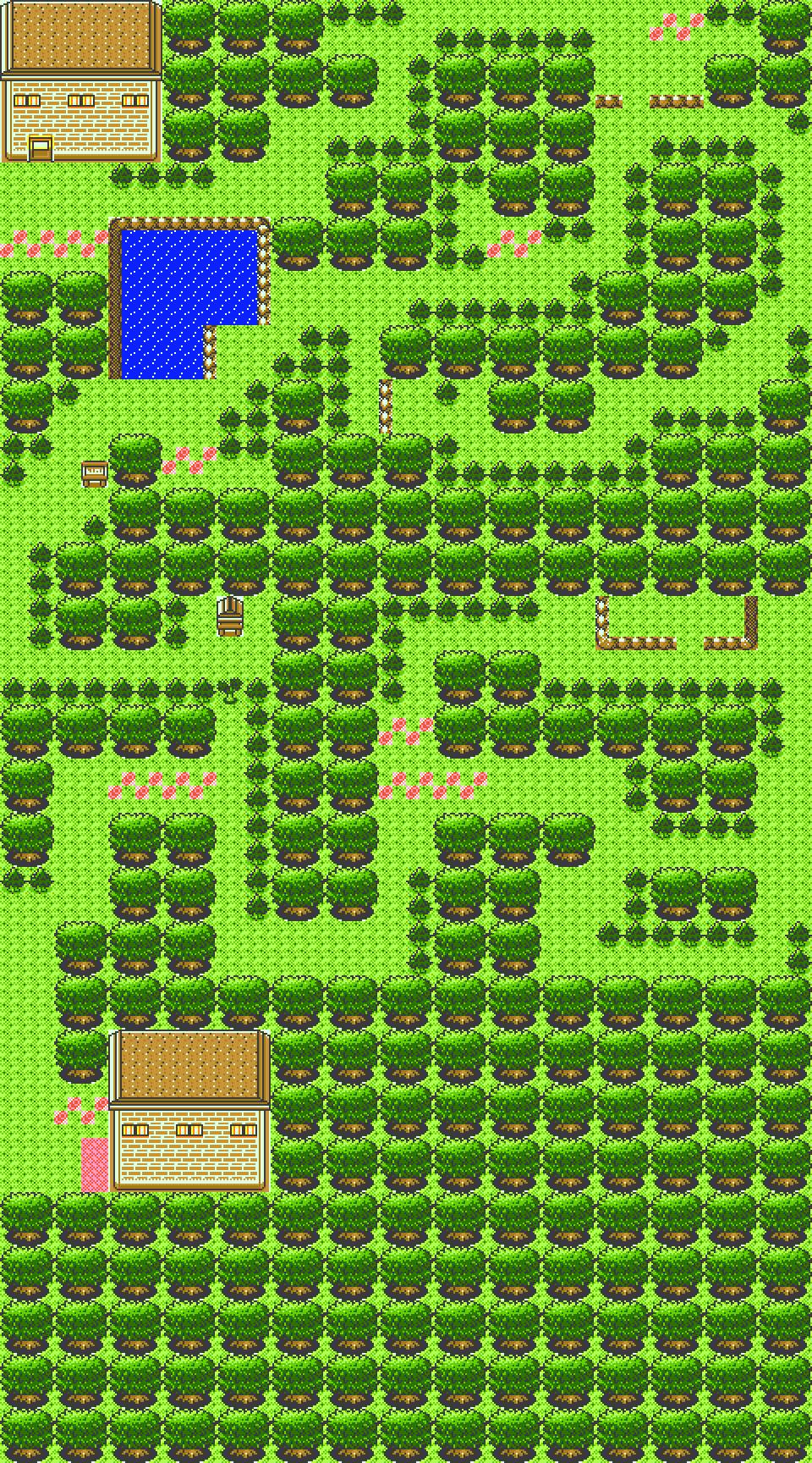 Ilex Forest map