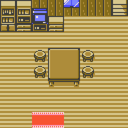 Reds House 1F map