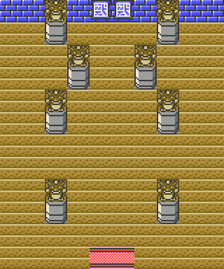 Fighting Dojo map