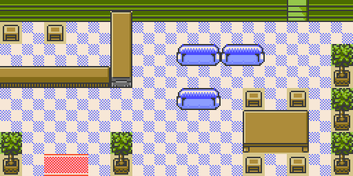Silph Co 1F map